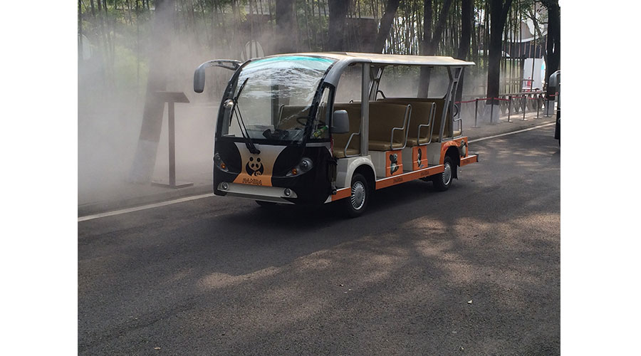 成都大熊猫基地电动观光车