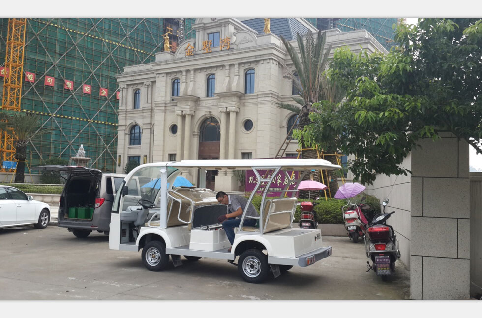 金墅湾电动观光车