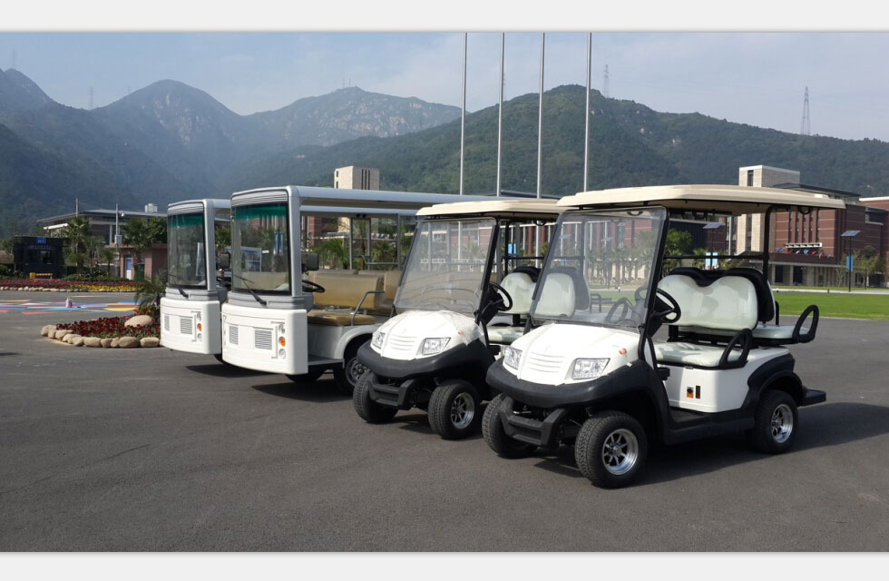 肯恩大学电动观光车电动巡逻车