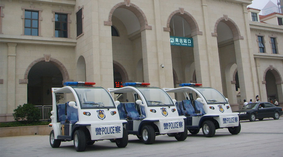 青岛火车站电动巡逻车