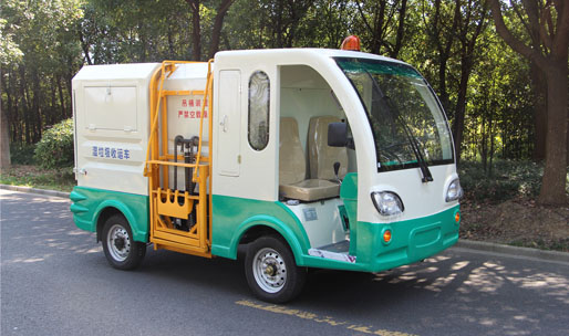 ST电动四轮侧吊桶车