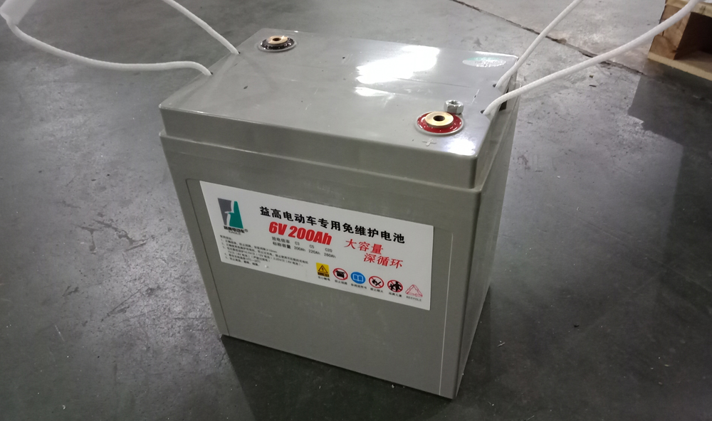 配件免维护电池6V200AH