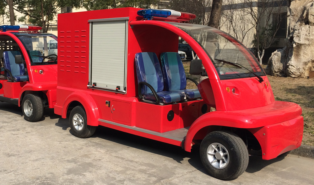 2座考拉型箱式电动消防车